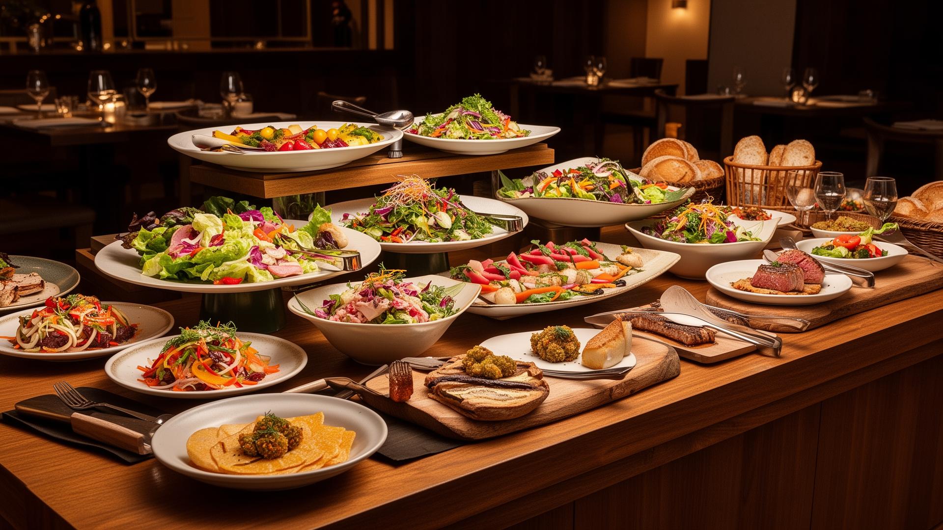 Buffet sofisticado Terrazza 1920
